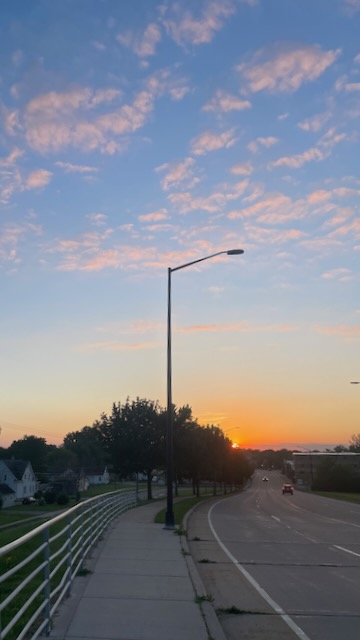 Night Sky over Neenah, Wisconsin